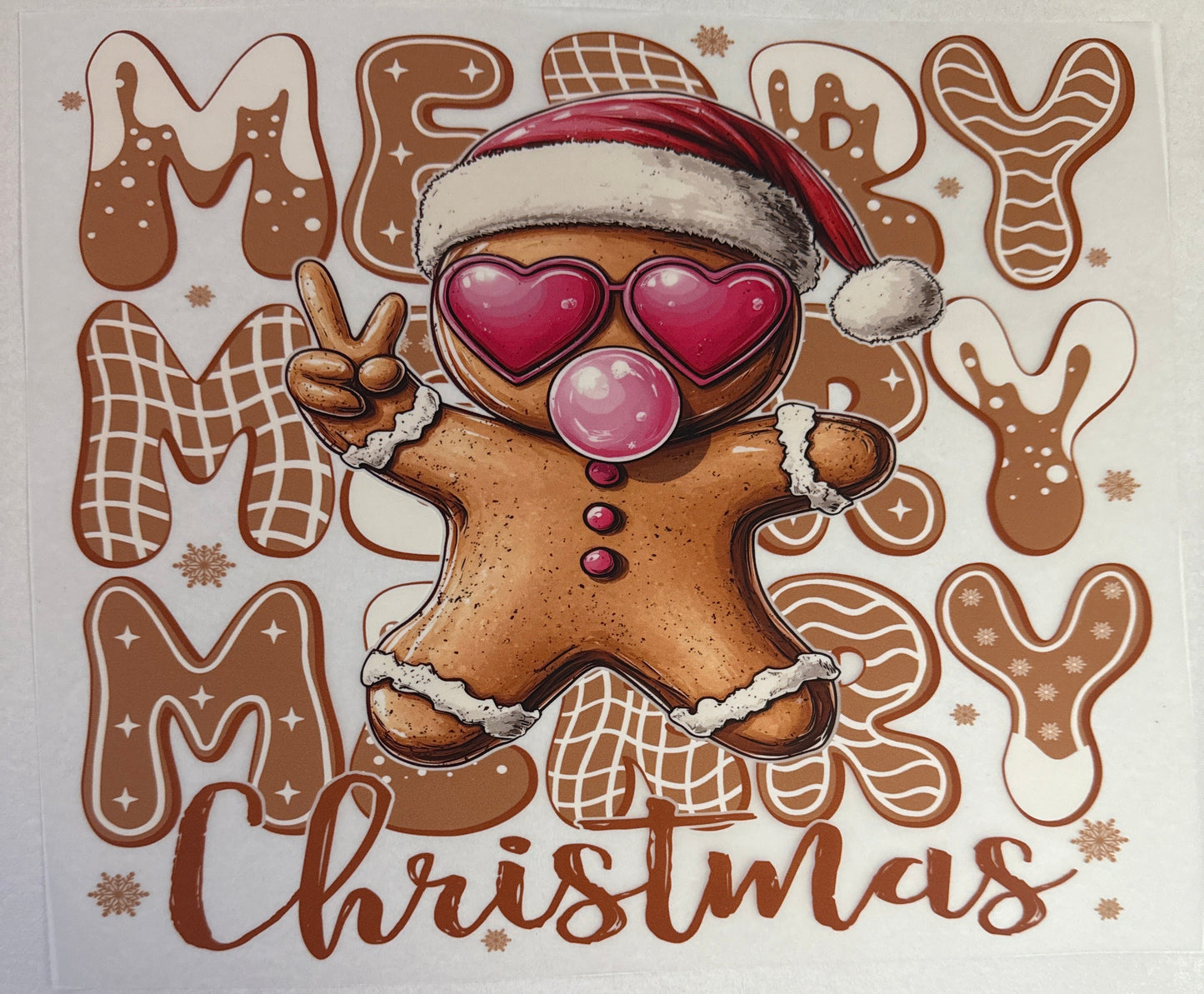 Christmas Gingerbread Adult DTF