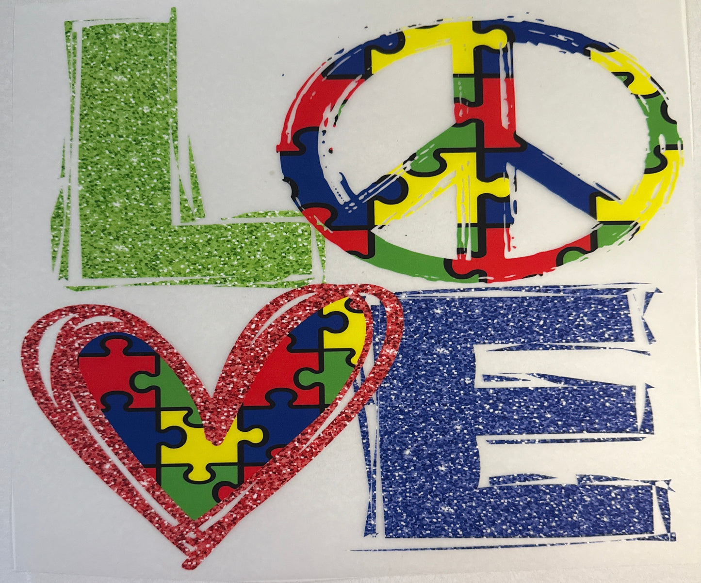 Autism Love Adult DTF