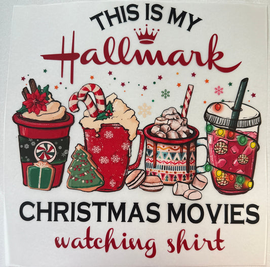 Christmas movie shirt Adult DTF