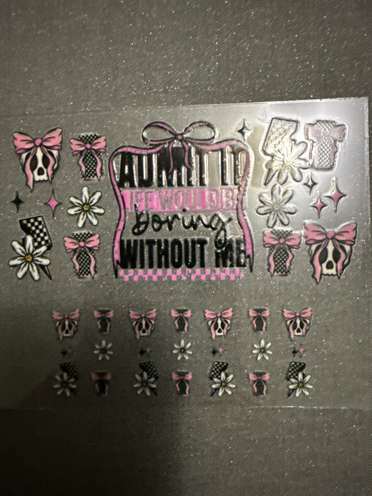 Keychain - Life would be boring
