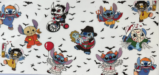 Halloween blue st #208
