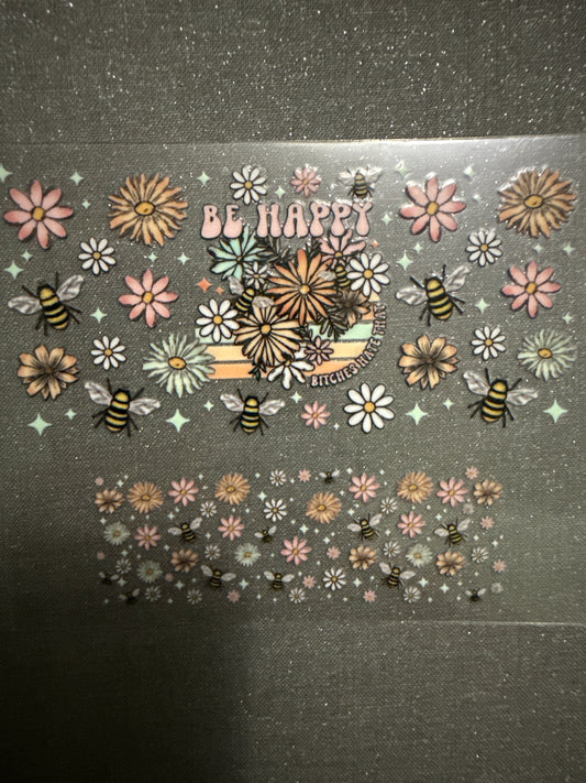 Keychain - Bee Happy