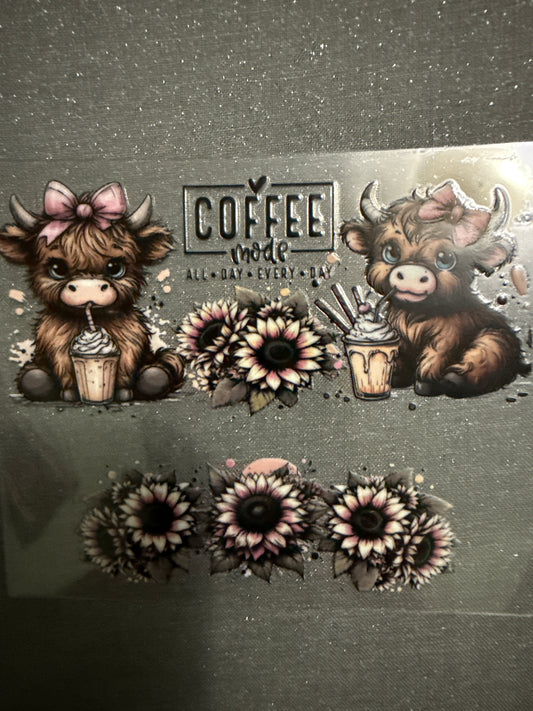Keychain - Coffee Cow