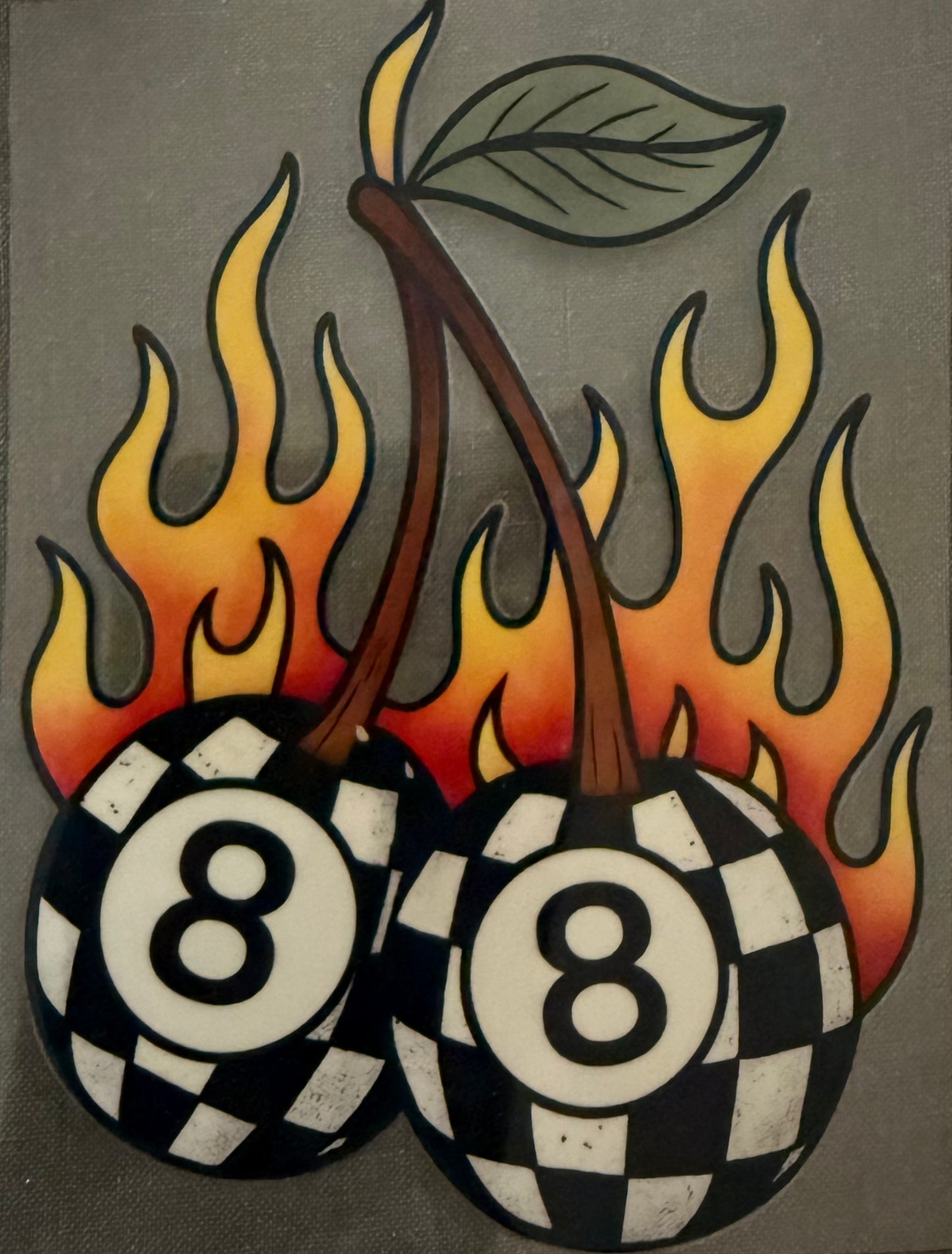 Cherry 8 balls Small #167