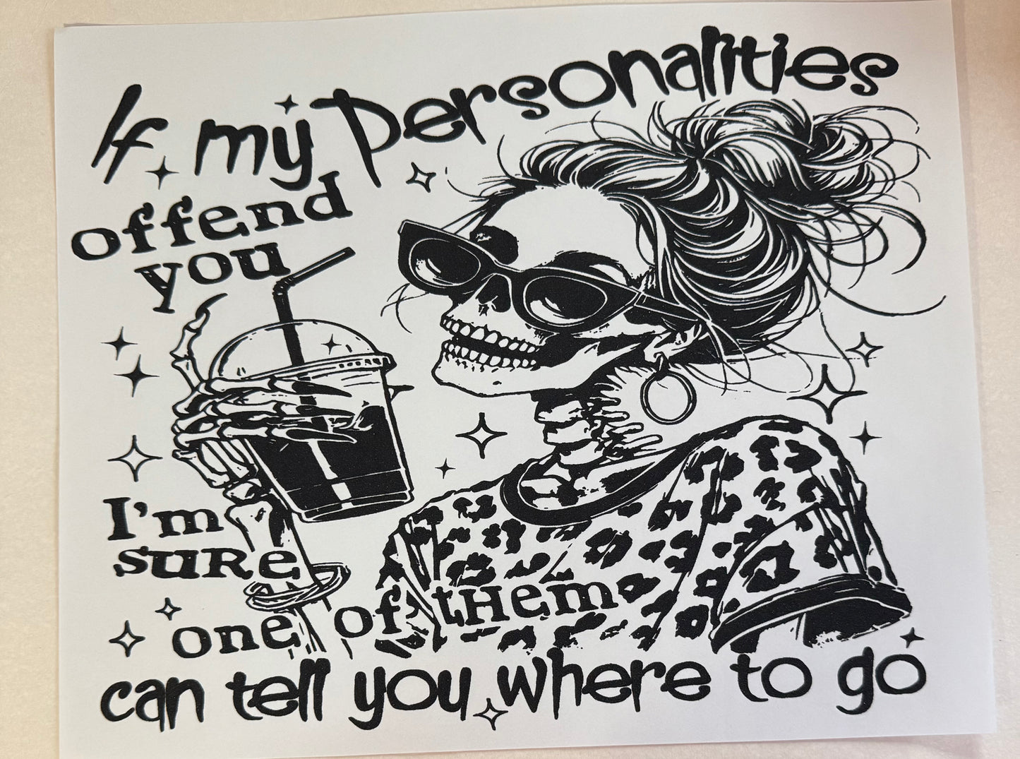 Personalities Adult DTF