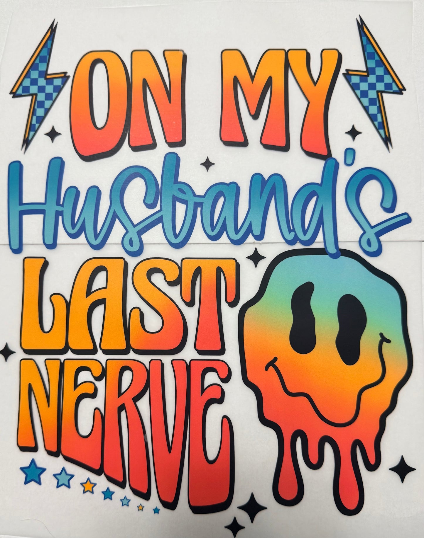 Husband’s last nerve Adult DTF