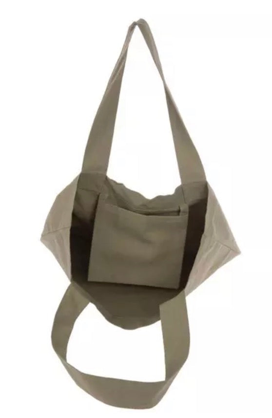 Medium Pocket Canvas tote bag