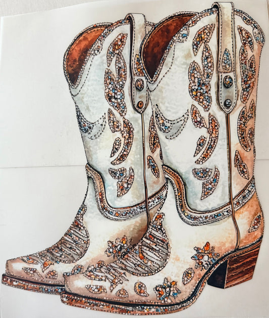 Cowgirl Boots Adult DTF