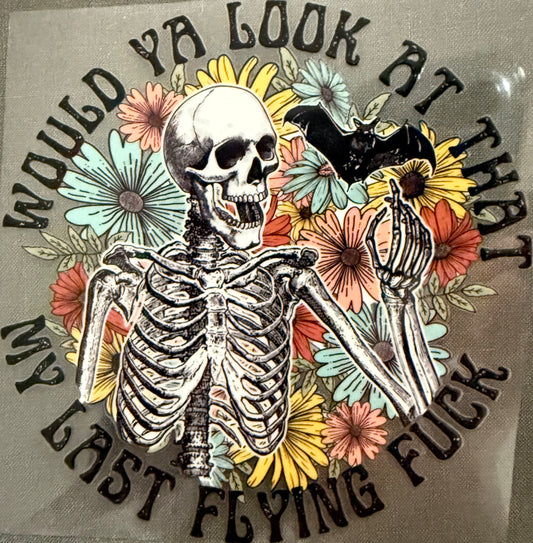 Last flying F Small #162