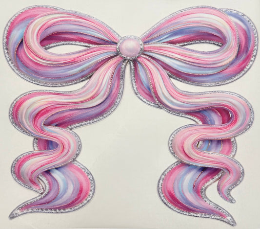 Swirl bow Adult DTF