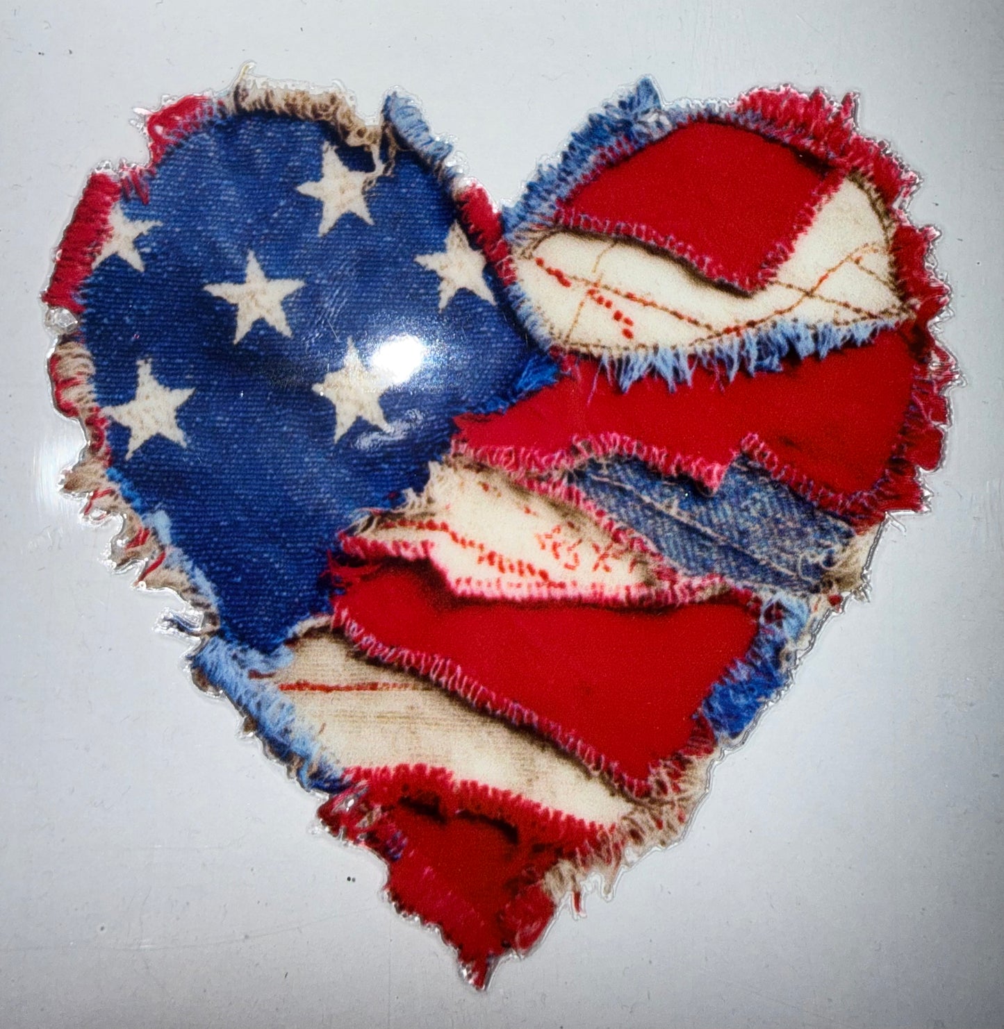 Americana Heart Small #174