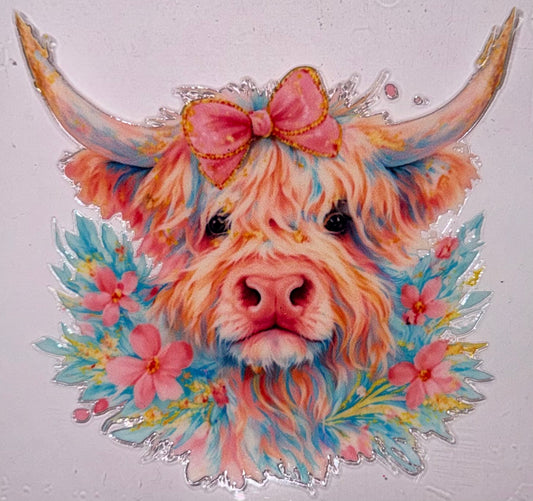 Pastel Cow Small #38