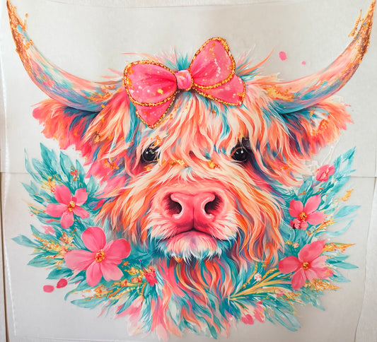 Pastel cow Adult DTF