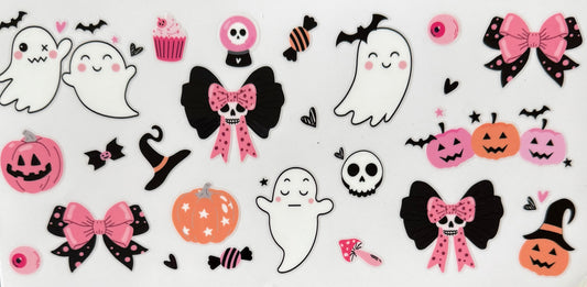Cutesy skeleton bow #656
