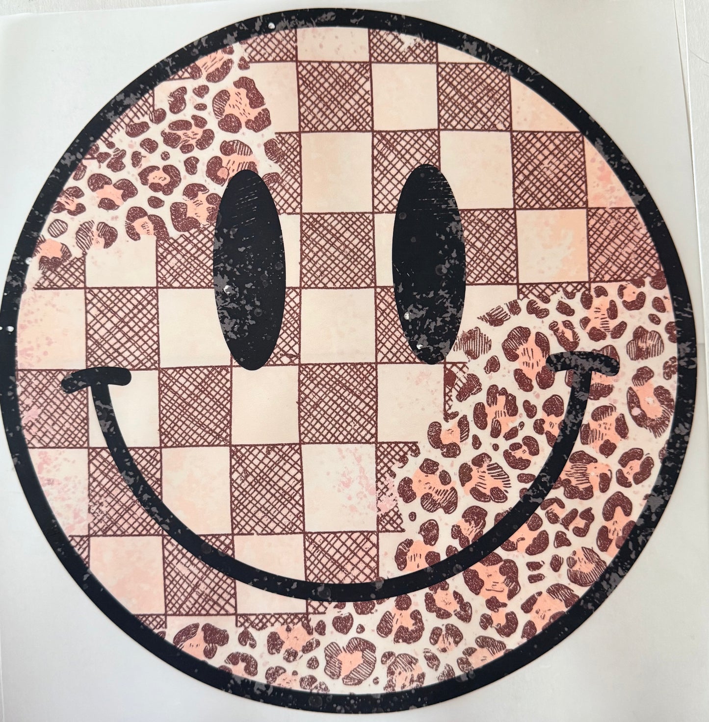 Leopard Smiley Adult DTF