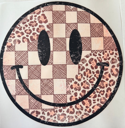 Leopard Smiley Adult DTF