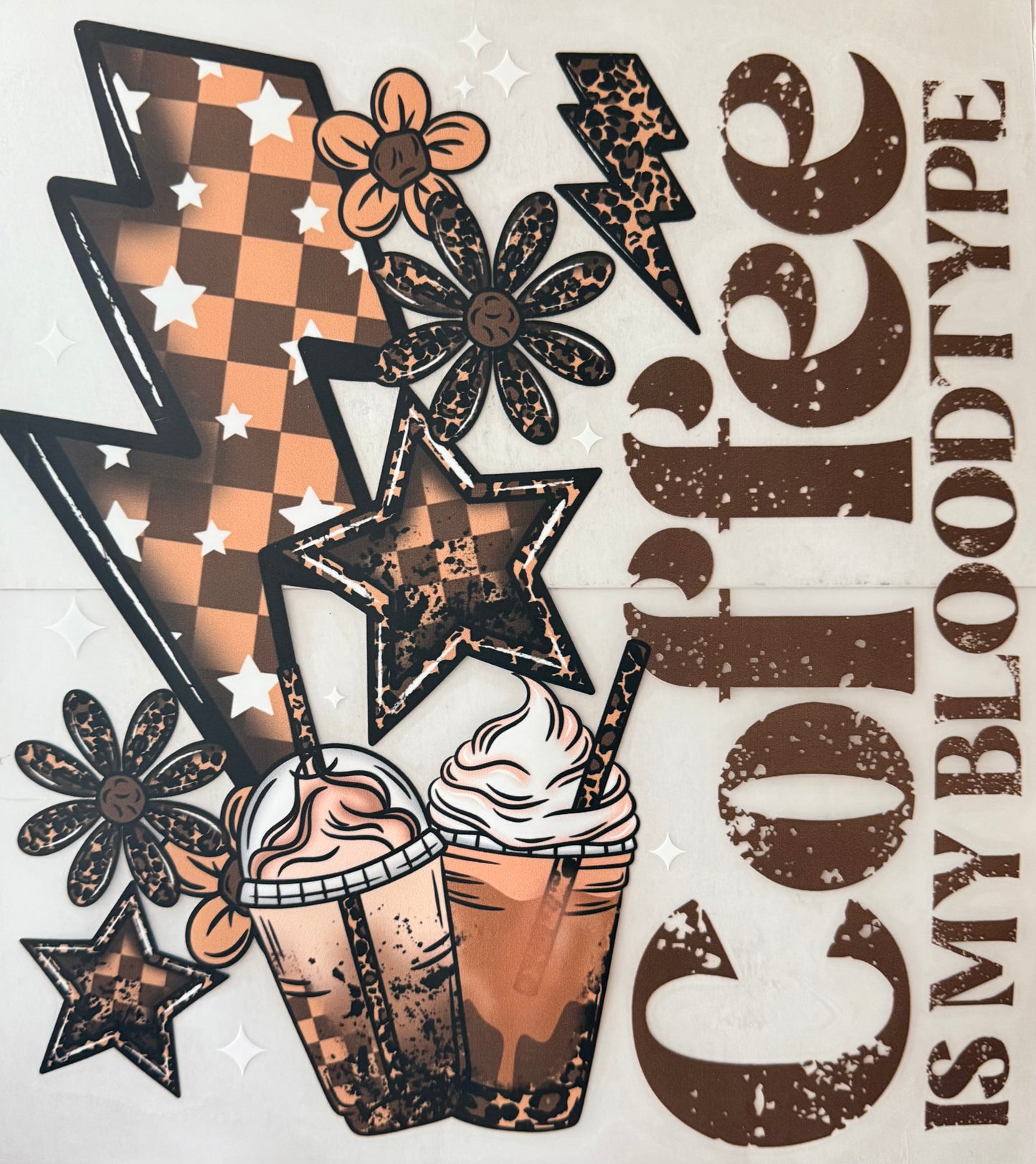 Coffee blood type Adult DTF