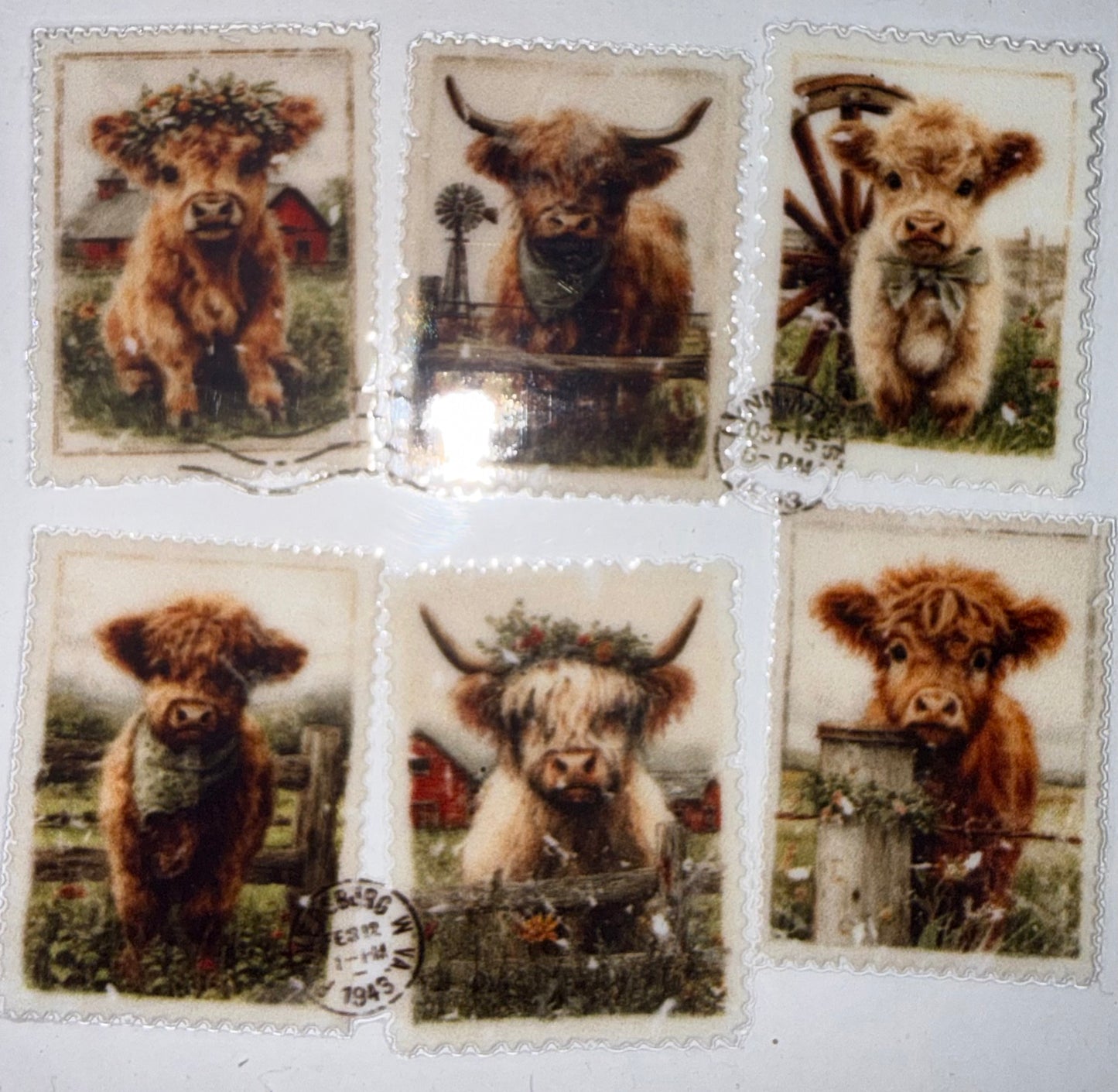 Cow stamps Small #171