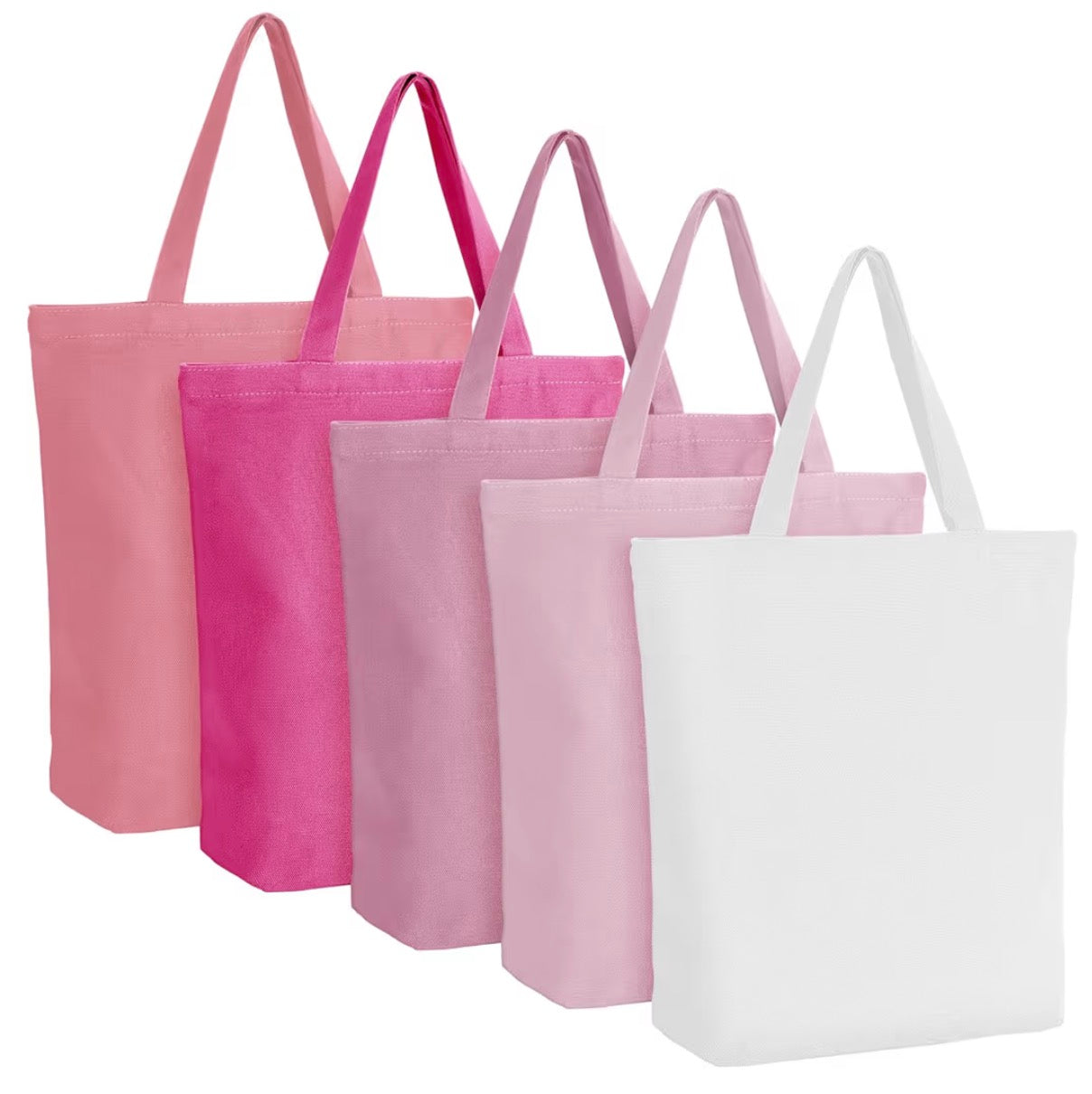 Medium Zipper Closure Canvas tote