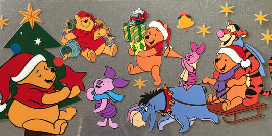 Yellow bear Christmas #78