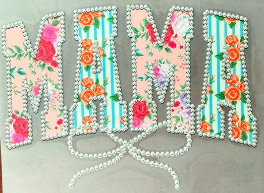 Floral Mama Hat DTF