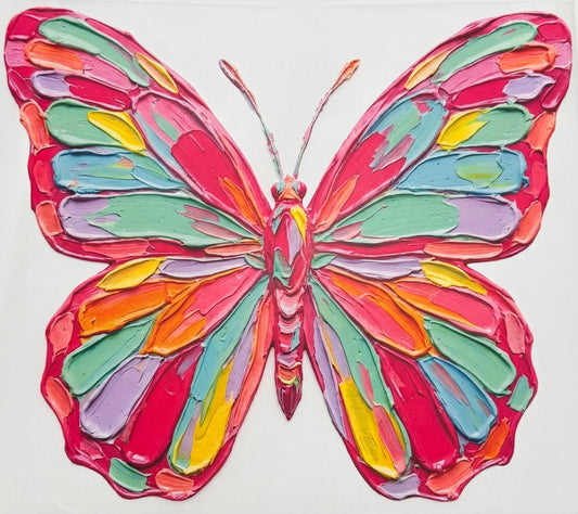 Paint butterfly Adult DTF