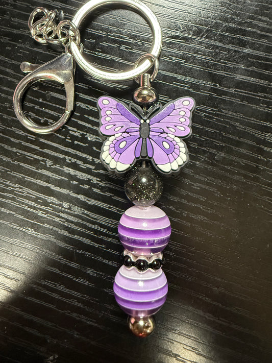 Custom beaded keychains