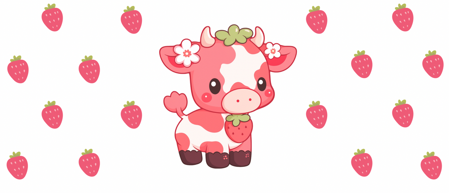 Strawberry cow #701