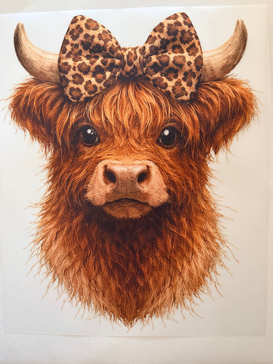 Leopard Cow Adult DTF