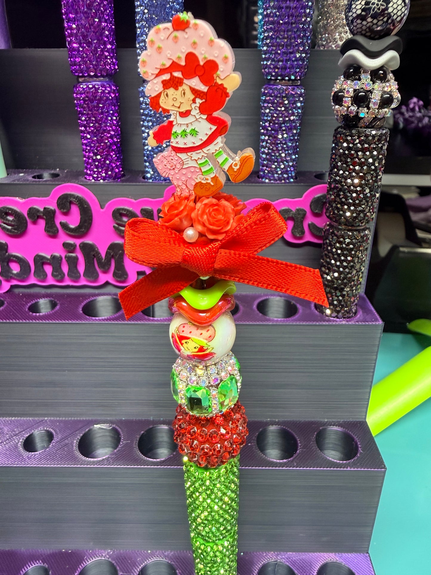 Strawberry shortcake bling pen