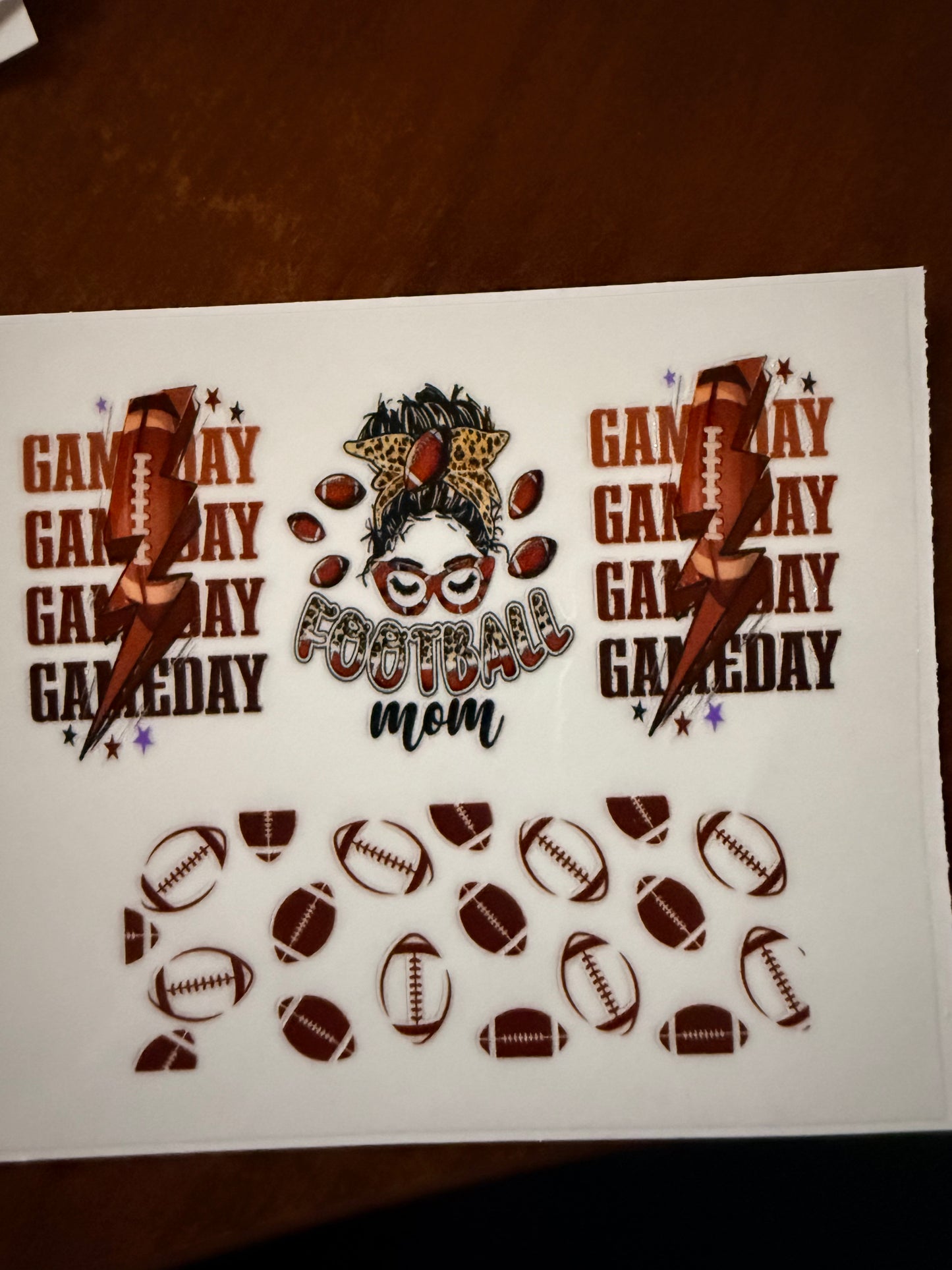 Keychain - gameday mom