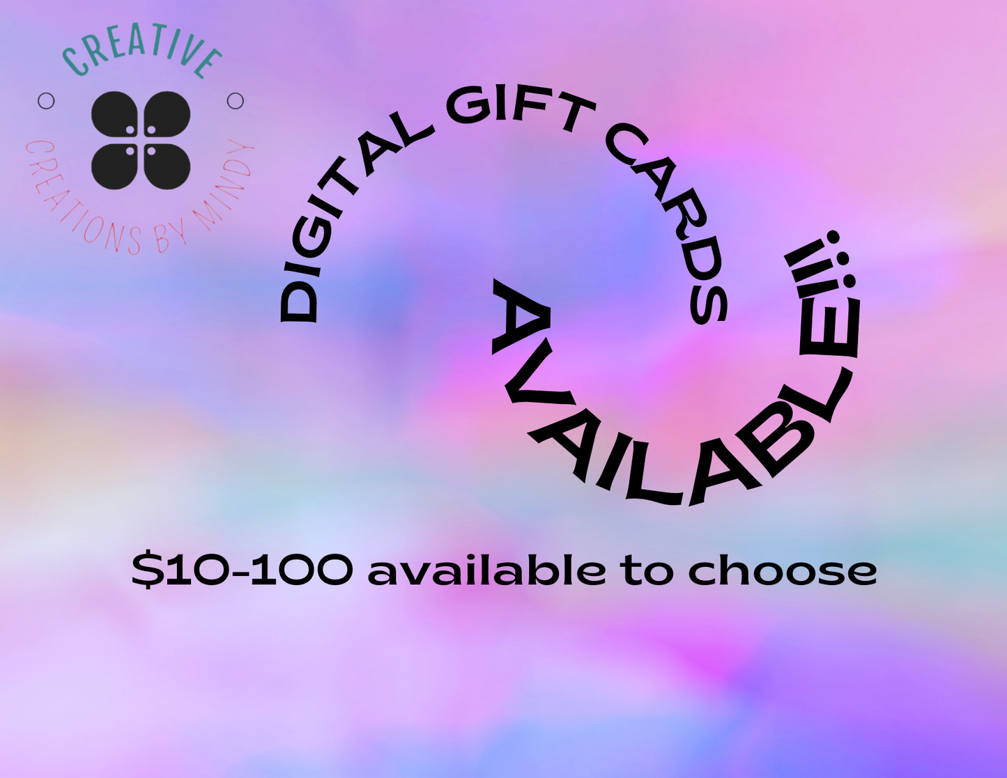 Creative Creations by Mindy Giftcard!