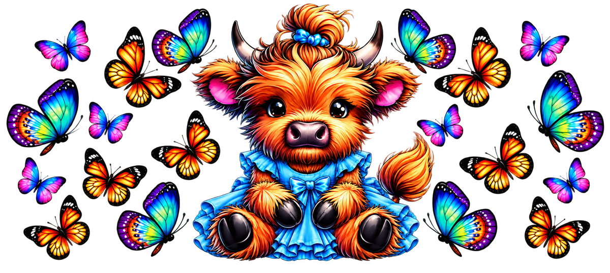 Pre-Order Cute Blue Cow