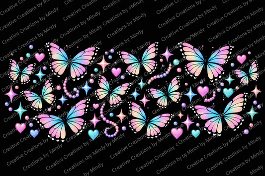 Pre-Order Colorful Butterflies
