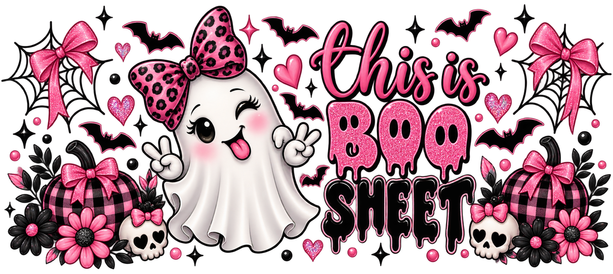Pre-Order Cutesy Boo Sheet