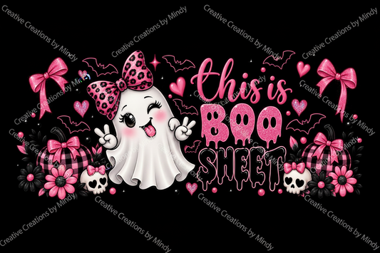 Pre-Order Cutesy Boo Sheet