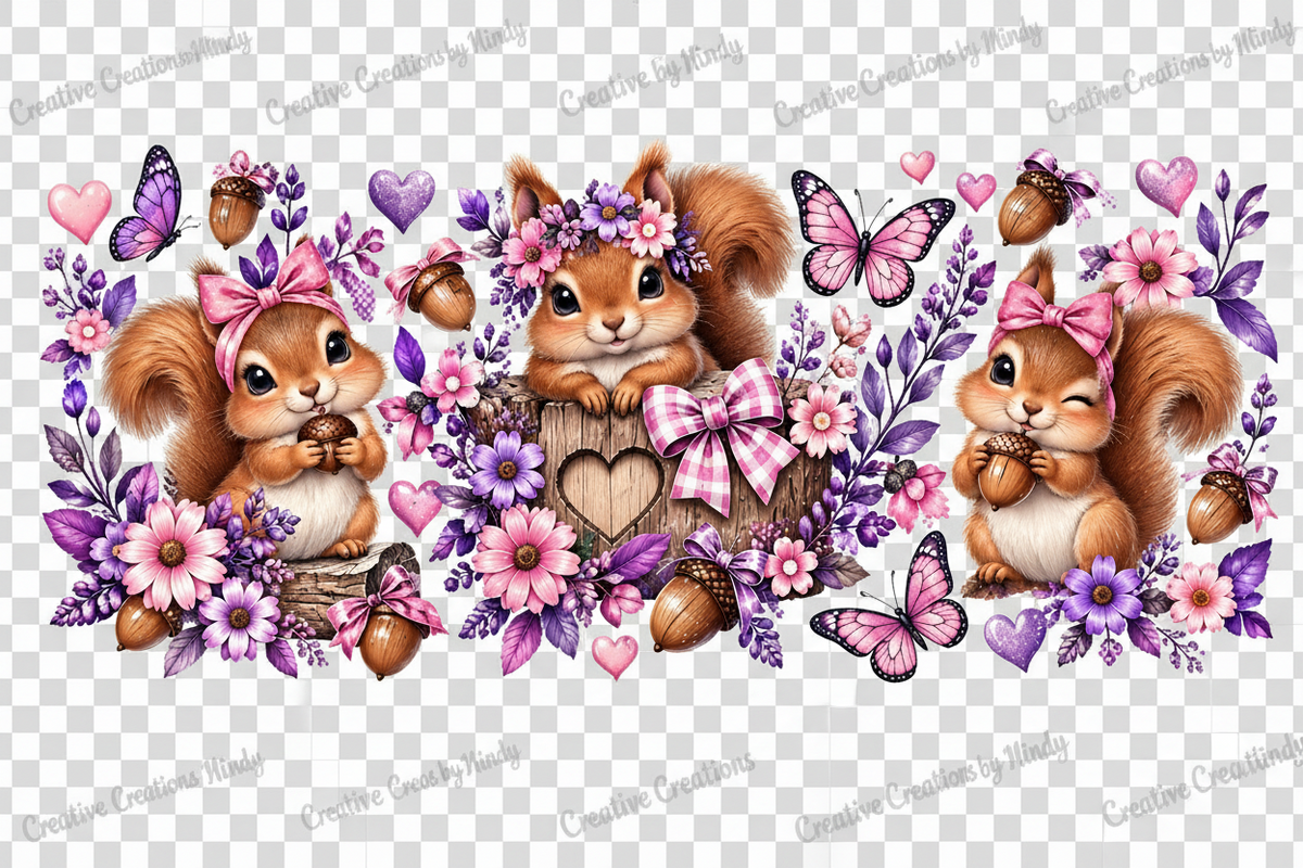 Pre-Order cutesy Squirrel