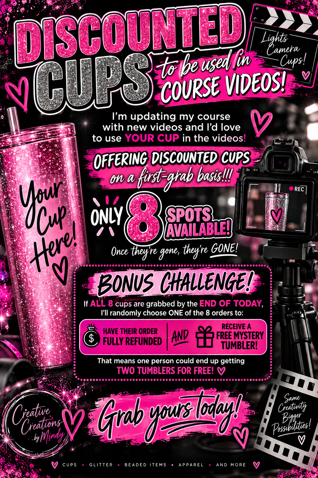 Cup for cup course videos!!